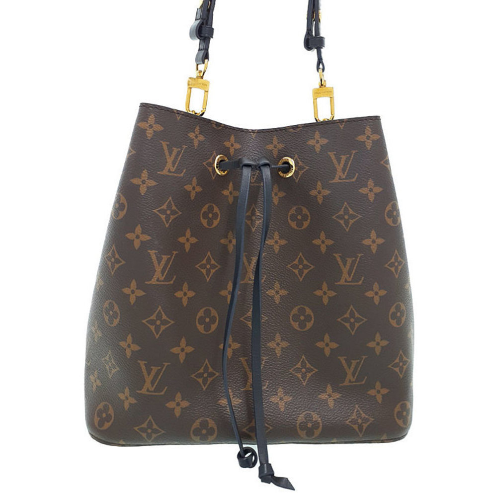 Louis Vuitton Monogram Neonoe Shoulder Bag Noir Black